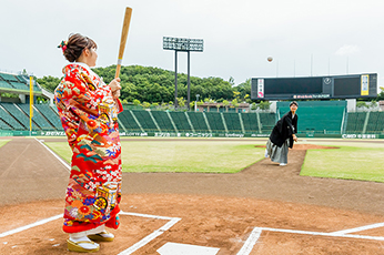 ほっともっとフィールド神戸フォトウエディング O様 O様