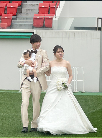 花園ラグビー場 STADIUMWEDDING　PLAN 2