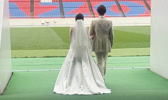 花園ラグビー場 STADIUMWEDDING　PLAN 4